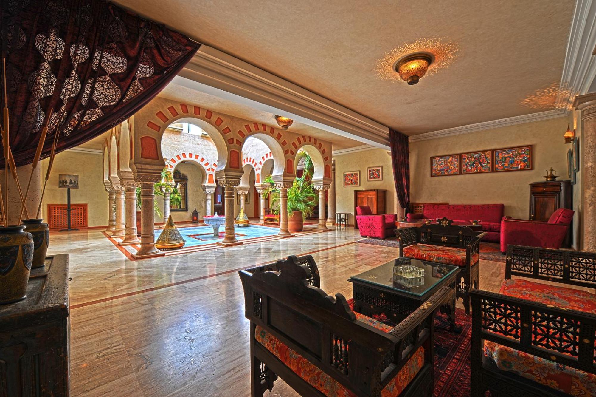 Palais Mehdi Hotell Marrakesh Interiør bilde